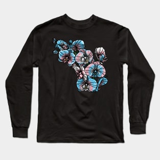 Trans Orchids Long Sleeve T-Shirt